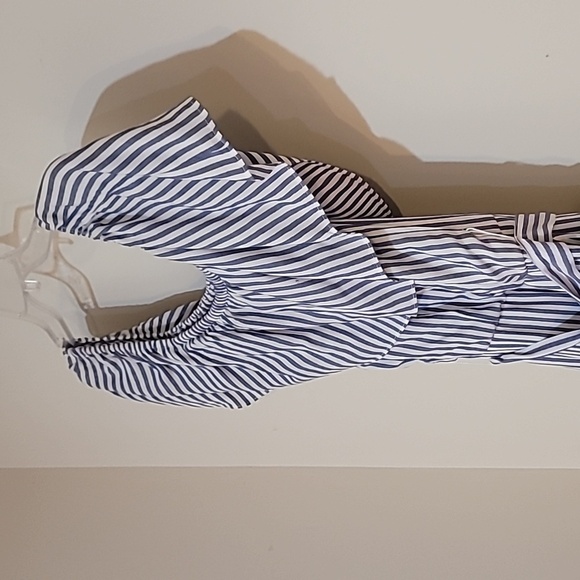 Maurices Maxi Striped Dress on or off shoulder - Picture 7 of 17